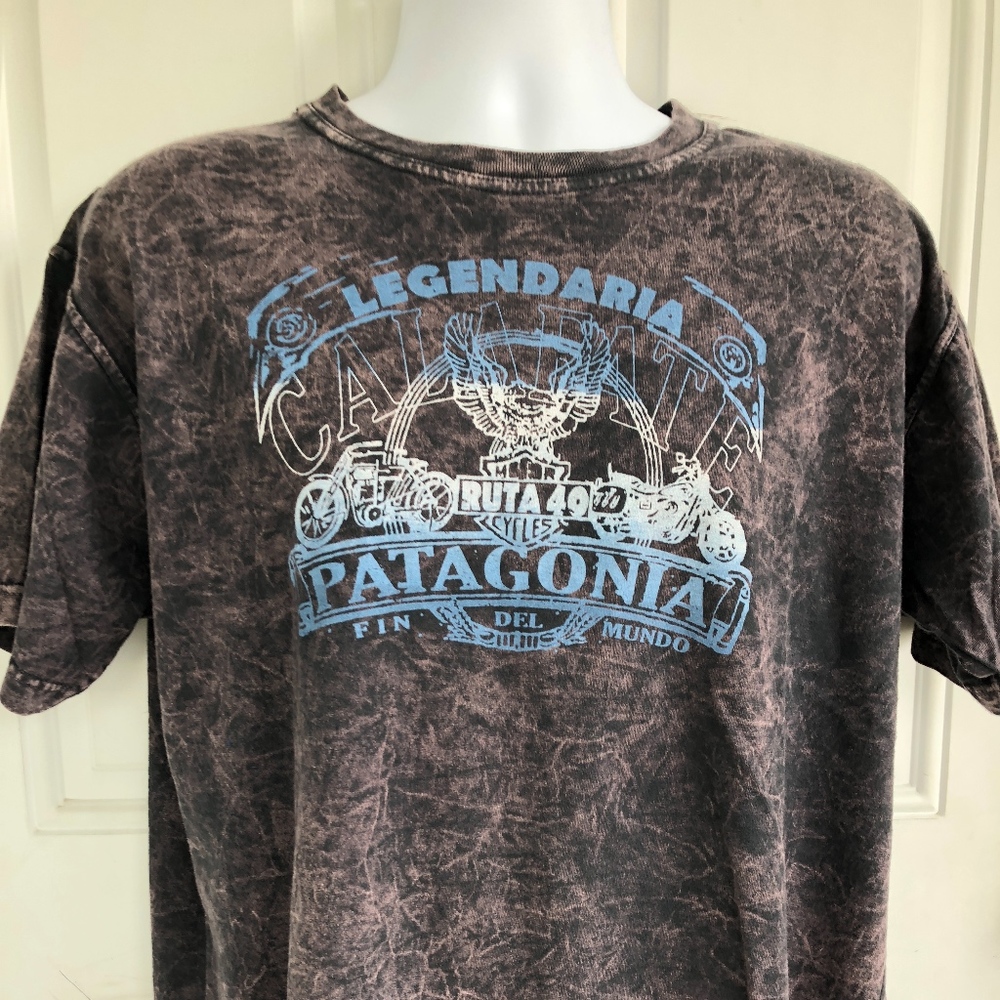 Patagonia large graphic Short Sleeve black tee